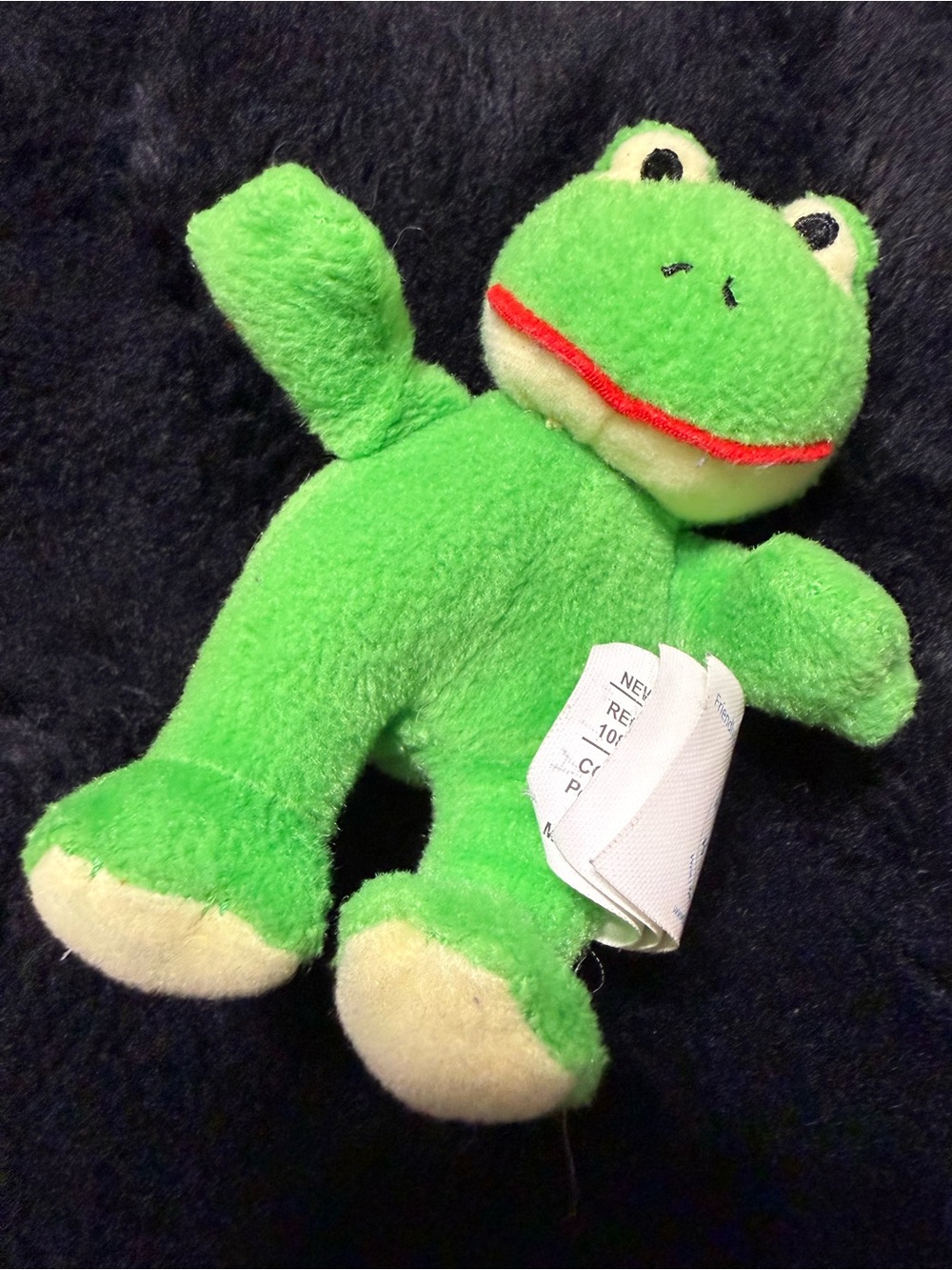 Build-A-Bear Friendly Frog McDonald’s Happy Meal Plush 2006 Green Toy
